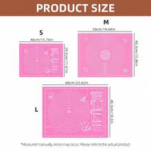 1pc Non-Stick Dough Rolling Mat With Measurements - - - View 2