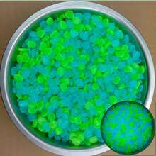 500pcs/Bag Glow In The Dark Luminous Pebbles, Suitable For Gardening - For Garden, Wedding, Party, Holiday And Aquarium - Reusable Outdoor Landscaping And Pottery Accessories - Multicolor - View 12