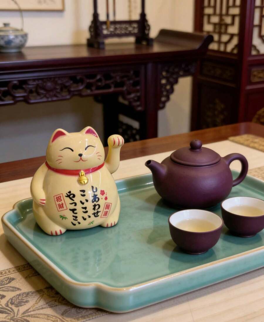 Lucky Cat Maneki Neko - A - 查看 1
