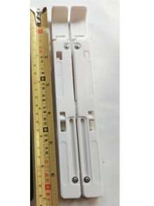 Babacom 可折叠通风笔记本电脑支架，8 档可调节，符合人体工程学设计，适用于 10-15.6 英寸 Air、Pro 及其他笔记本电脑 - 方形 - 查看 9