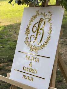 1PC Personalized Custom Acrylic Commercial Signage | 3D Acrylic Commercial Signage | Rectangular 3D Commercial Logo Signage | Custom Acrylic Logo Signage | 3D Acrylic Signage - Multicolor - View 10