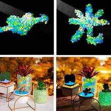 500pcs/Bag Glow In The Dark Luminous Pebbles, Suitable For Gardening - For Garden, Wedding, Party, Holiday And Aquarium - Reusable Outdoor Landscaping And Pottery Accessories - Multicolor - View 3
