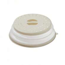 LDQ Microwave Splash Guard And Steam Plate - Heat Resistant (Up To 450°C), Ventilated Cover, Suitable For Microwave Ovens And Convection Ovens, Can Be Used As A Multi-Purpose Food Cover/Strainer Plate - Fits Bowls, Plates, Dumplings, Vegetables. - Multicolor - View 12