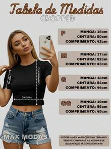 Cropped Camiseta Feminina Capivara Milk Top Passeio Academia - Marrom - Visão 3