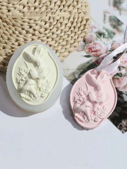 1pc Bird Shaped Silicone Mold, Gypsum Fragrance Stone, Handmade Craft Supplies, Suitable For Home Decor, Atmosphere Party And Other Home Decorations