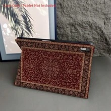 1 - Piece Protective Folio Table Case With Pen Holder Compatible With 10.9/10.2/ Air 5th Gen/Pro11/10th/9.7/Air 2/ (7th Gen)/ (8th Gen)/ Air 4/5/ Pro 11/ 10th Generation 10.9-Inch 2022 Smart Case/ Air 13(M3 2025)/ Air 11(M3 2025)/ Air 11(M3 2025)/ 11(A16 2025)/Galaxy Tab S10+/S9/A9, Auto Sleep/Wake Function - Multicolor - View 4