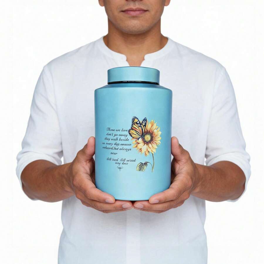 Large Urns For Adult Male Female Ashes, Decorative Cremation Urn For Human Ashes - Hoa - Xem 1