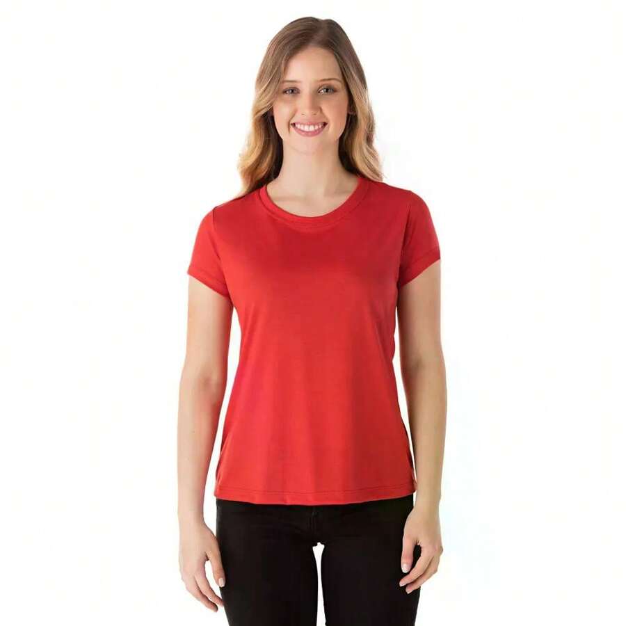Mirante Baby Look Pv / Cool Mesh - Red - View 1