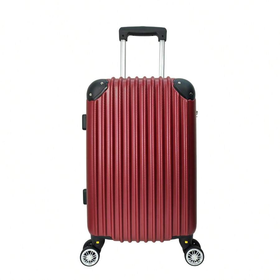 Maleta De Mano Para 10 Kg Ligera Rigida Impermeable - Burdeos - Ver 1