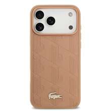 Funda Lacoste Monograma iPhone - Rosa - Ver 3