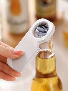 Multifunctional Household Bottle Opener With Magnetic Cap Lifter, Can Opener And Easy-Open Function, Suitable For Beer, Beverages And Canned Food - View 8