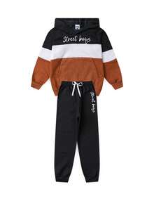 Boys' Street Boys Caramel Fleece Set - Camel - View 1