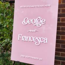 1PC Personalized Custom Acrylic Commercial Signage | 3D Acrylic Commercial Signage | Rectangular 3D Commercial Logo Signage | Custom Acrylic Logo Signage | 3D Acrylic Signage - Multicolor - View 3