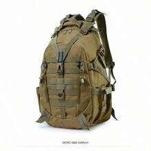 Camping Backpack Men's Bag Travel Bags Molle Climbing Rucksack Hiking Outdoor Reflective Shoulder Fishing Laptop Bag - Multicolor - View 8