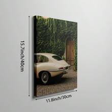 1 Stück klassischer 911 Foto Kunst Leinwanddruck, Vintage Fotografie Dekoration in Museumsqualität, geeignet für Schlafzimmer, Wohnzimmer oder Büro, Geschenk für sie, gerahmt oder ungerahmt - Verschiedenfarbig - Übersicht 13