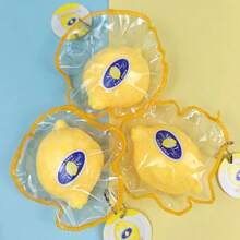 新款水果挤压减压玩具，缝制柠檬挤压减压玩具，桌面挤压玩具 - 彩色 - 查看 4