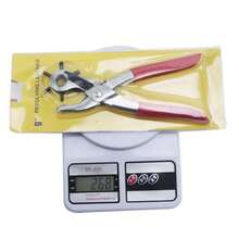 Multi-Function Hole Punch Pliers, Round, Flat, Oval Hole Puncher For Belts, Leather Goods - 2.0-4.5 Full Circular Hole - View 9