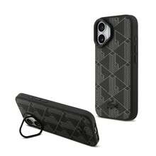 Funda Lacoste Monograma Stand iPhone - Negro - Ver 10