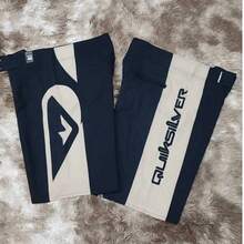 Men's Bermuda Shorts With Back Pocket, Basic Premium Summer, Casual, Pool, Beach - 黑色和米色 - 查看 2