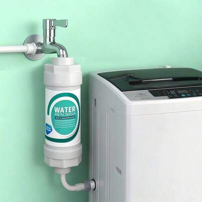 Washing Machine Front Filter, Faucet Inlet Hose Water Purifier, Universal Household Tap Water Filter