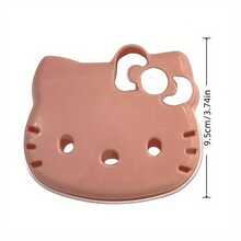 SANRIO 1个三丽鸥三明治模具，家用厨房适用，卡通猫咪面包三明治制作器，粉色猫咪烘焙模具，使用这款DIY工具制作美味可爱的猫咪三明治！塑料材质 - 多色 - 查看 3