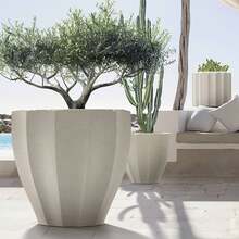Interior Rona Round Sand Rotomolding Pot Ø60x54 - C - View 6