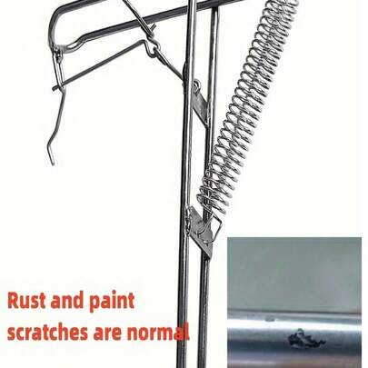 Outdoor Fishing Rod Holder, Hands-Free Automatic Fishing, Dual Spring Design For Enhanced Sensitivity, Easier Fishing