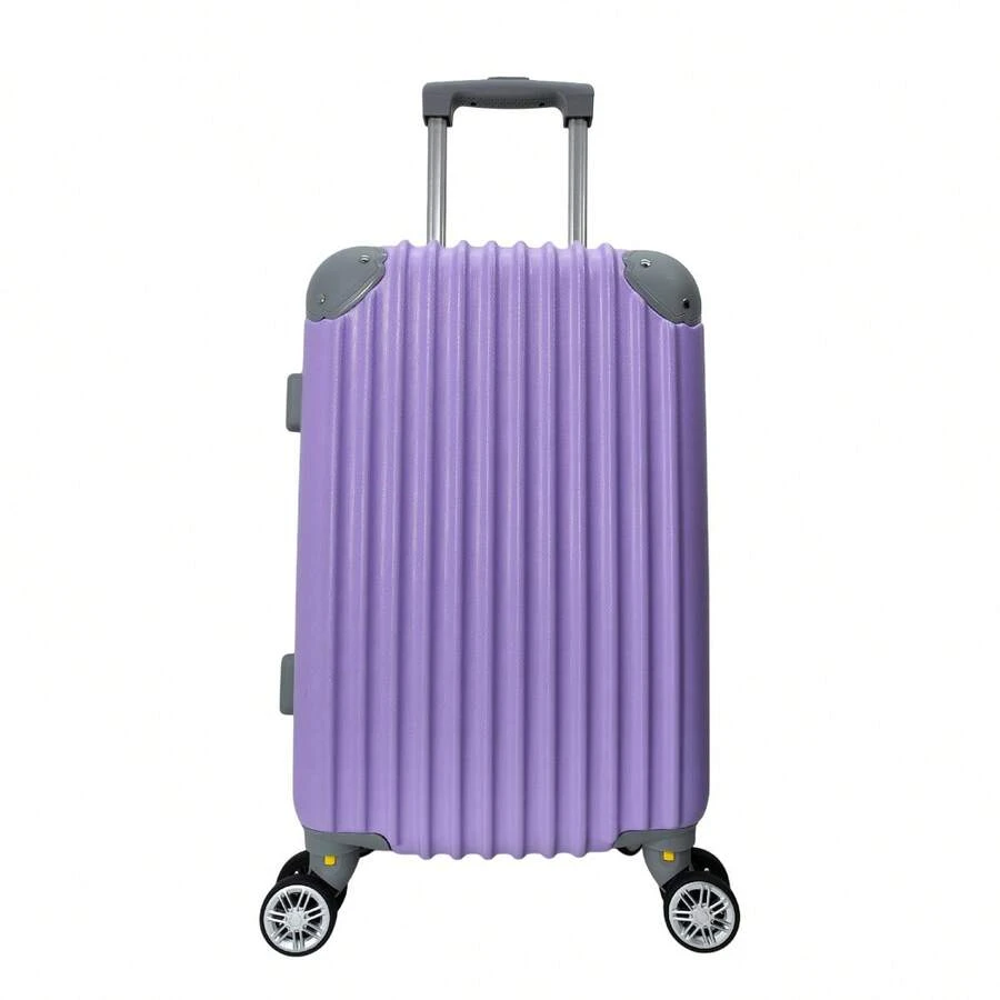 Maleta De Mano Para 10 Kg Ligera Rigida Impermeable - Lila Púrpura - Ver 1