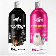 Neutral Shampoo + Detangling Conditioner Kit For Dogs And Cats, Bathing And Grooming - Whitening Kit + Conditioner - View 4