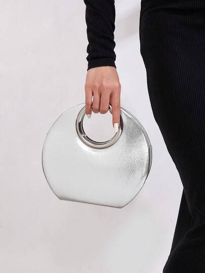 优雅女士手提包，简约链条手拿包，轻盈奢华派对/晚宴包，送给女友的完美生日礼物，适合派对、婚礼、舞会、晚宴/宴会，可搭配节日派对礼服、晚礼服和亮片连衣裙。