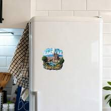 Miniature Versions Of Gaudí's Masterpieces: Barcelona Refrigerator Magnets Featuring Relief Textures, Capturing The Spirit Of Catalan Architecture. - A - View 3