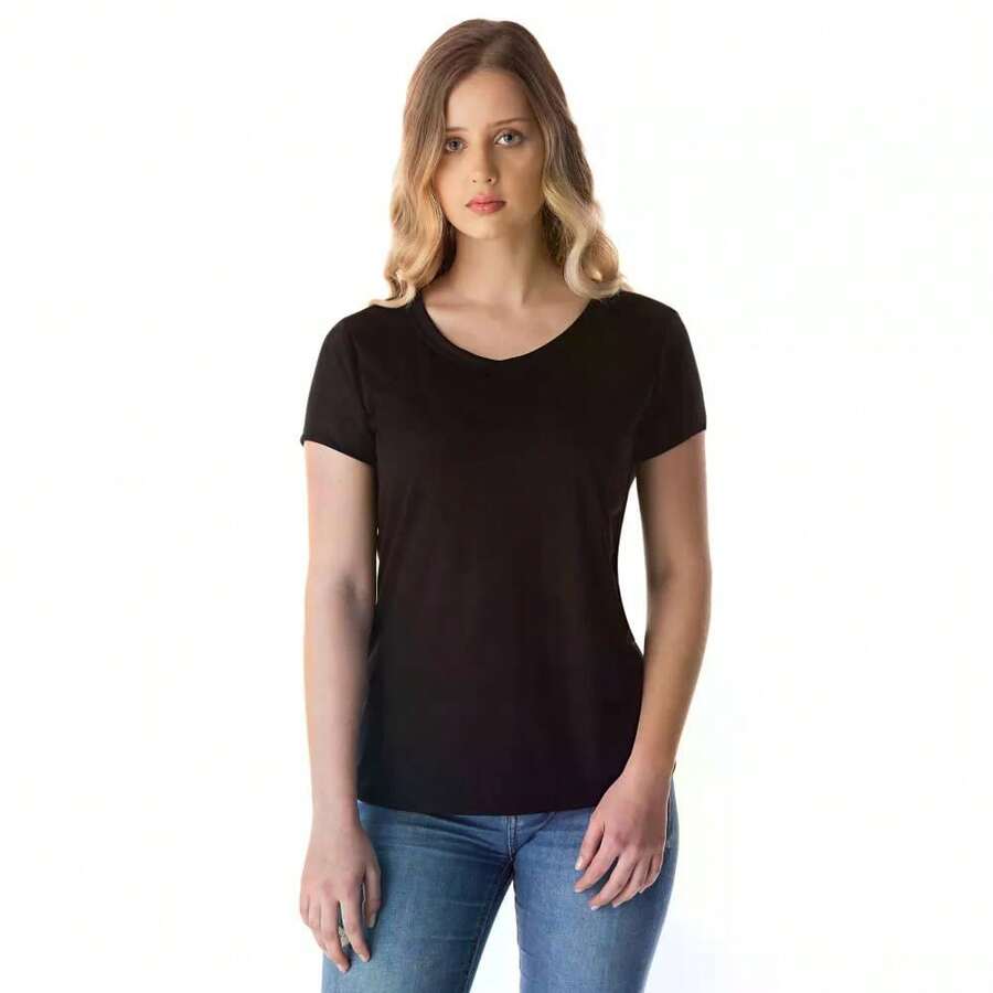 Mirante Baby Look Pv / Cool Mesh - Black - View 1