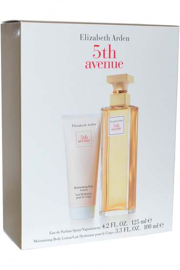  Elizabeth Arden 5th Avenue Eau De Parfum Spray 125ml And Body Lotion 100ml Womens Fragrance Gift Set