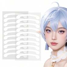 100/50/30/10pcs Invisible Nose Shaper Strips, Suitable For Small & Narrow Nose, Delicate Transparent PE Material, Suitable For Makeup And Cosplay - Multicolor - View 3