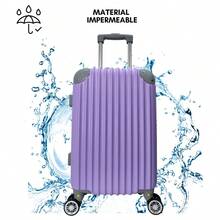 Maleta De Mano Para 10 Kg Ligera Rigida Impermeable - Lila Púrpura - Ver 5