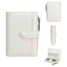 2026 New Women's Wallet & Card Holder 2-In-1, Zipper Short Wallet With Litchi Texture, Fashion Multi-Card Slots Coin Purse - Multicolor - View 15