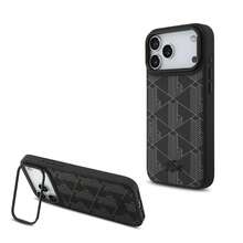 Funda Lacoste Monograma Stand iPhone - Negro - Ver 11