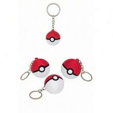 Creative 3D Printed Pokeball Keychain, Decorative For Keys And Backpacks. - A - Xem 3