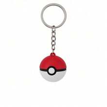 Creative 3D Printed Pokeball Keychain, Decorative For Keys And Backpacks. - A - Xem 1
