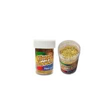 Loja Megalomania Glitter Colorido 8gr Fino Prata Dourado Lilás Azul Vermelho Verde Maquiagem Brilho Carnaval Festa Metalizado - Dourado - Visão 1