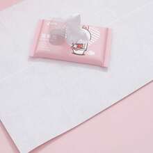 Dissolvable Wet Toilet Paper, Small Pack Portable Adult Feminine Private Part Cleaning Wet Wipes, Flushable - Multicolor - View 11