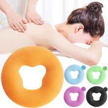 Soft Silicone Pillow SPA Beauty Pad Resuable Non-Slip Massage Pillow Without Film Salon Face Massage Relax Beauty Cushion Pad - Blue - View 1