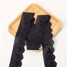 Vải ren thêu nơ nhiều màu sắc, rộng 1/5 inch (4cm), thích hợp để trang trí váy cưới, may quần áo thủ công và cho người mới bắt đầu may vá. - Nhiều màu - Xem 15