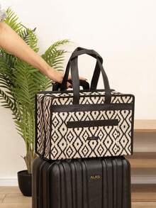 BOHE ÇOK AMAÇLI SEYAHAT ÇANTASI - Transparent White Model - View 2