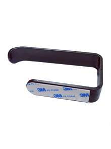 1pc No-Drill Bathroom Toilet Paper Towel Rack Hook Holder - Multicolor - View 7