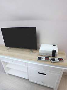 Retro Game Console Model, Miniature Game Console With Joystick, Simulated Cartridge Game, Mini TV Model, Suitable For Doll House Decor Or Office Desk Ornament - Multicolor - View 4