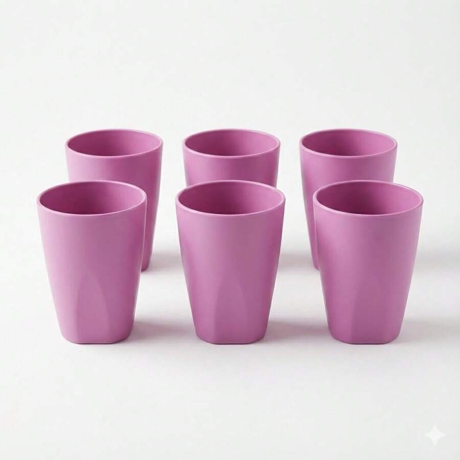 Set Of 30 Colorful Plastic Cups 330ml For Schools, Daycare Centers, And Parties - Lilac - View 1