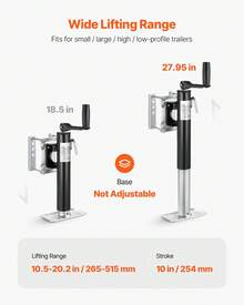 Cric per auto - Plattenbolzen Standardausführung 2000 lbs - Visualizzare 5