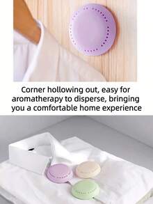 20/10/5/1 szt. Stały odświeżacz powietrza: Eliminator zapachów w toalecie, do sypialni i garderoby, do samochodu i łazienki, aromaterapia, przenośny i łatwy do usunięcia zapachów - Wielokolorowe - Zobacz 6