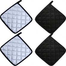 4件套耐热厨房手套、杯垫、台面垫、烘焙配件 - 查看 1